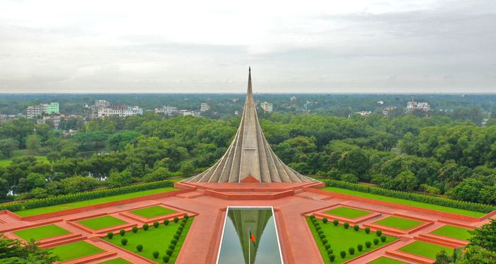 Jatiyo Sriti Shoudho, the National Martyrs' Memorial, Savar